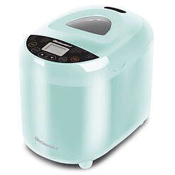 Elite Gourmet EBM8103M Programmable Bread Maker Machine 3 Loaf Sizes, 2 Lbs, Mint