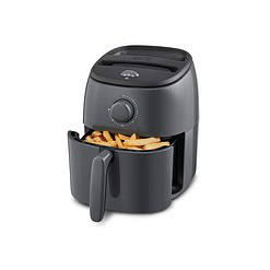 DASH Tasti-Crisp Electric Air Fryer Oven, 2.6 Qt., Grey, 1000-Watt