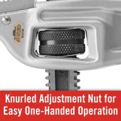 RIDGID 31125 Model 18 Aluminum Offset Pipe Wrench, 18-inch Plumbing Wrench