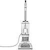Shark NV356E Navigator Lift-Away Professional Upright Vacuum with Swivel Steering, HEPA Filter, White/Silver