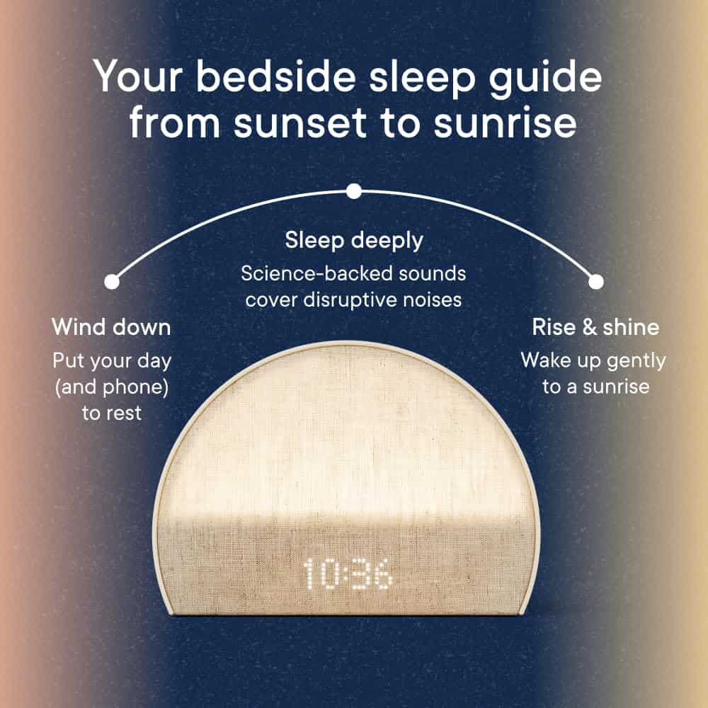Hatch Baby Smart Sleep Clock, Dimmable Clock, Putty