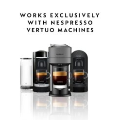 Nespresso Capsules Vertuo, Arondio Gran Lungo Americano, Medium Roast Coffee, 30 Count Coffee Pods, Brews 5.0oz