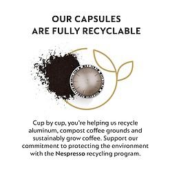 Nespresso Capsules Vertuo, Arondio Gran Lungo Americano, Medium Roast Coffee, 30 Count Coffee Pods, Brews 5.0oz