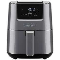 CHEFMAN 2 Qt Mini Air Fryer – Digital Space-Saving Compact Air Fryer, Grey