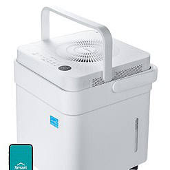 Midea Cube 20 Pint Dehumidifier for Basement and Rooms at Home for up to 1500 Sq. Ft., Smart Control