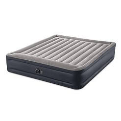 Intex 64137ST Dura-Beam Plus Deluxe Pillow Rest Air Mattress – 300lb Capacity