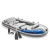 INTEX Excursion Inflatable Boat Series Includes Deluxe 54in Boat Oars and High-Output Pump – SuperTough PVC