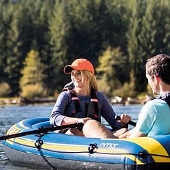 INTEX Challenger 2 Inflatable Boat Set - 2 Person