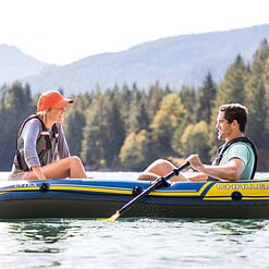 INTEX Challenger 2 Inflatable Boat Set - 2 Person