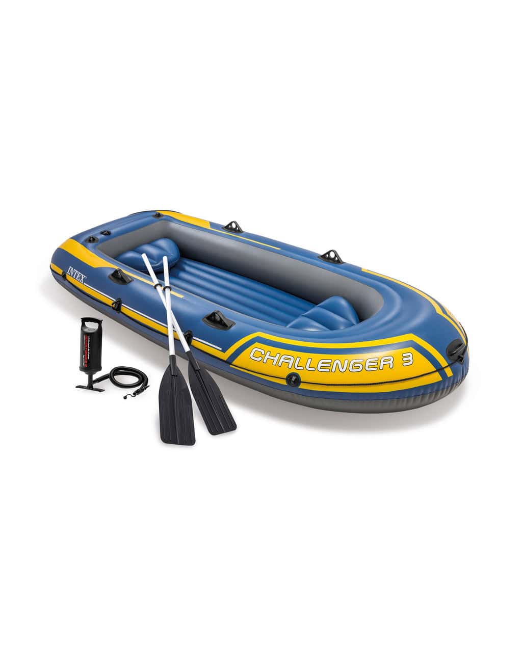 Intex 68370EP Challenger 3 Inflatable Boat Set - 3 Person