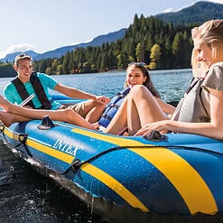 Intex 68370EP Challenger 3 Inflatable Boat Set - 3 Person
