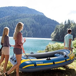 Intex 68370EP Challenger 3 Inflatable Boat Set - 3 Person