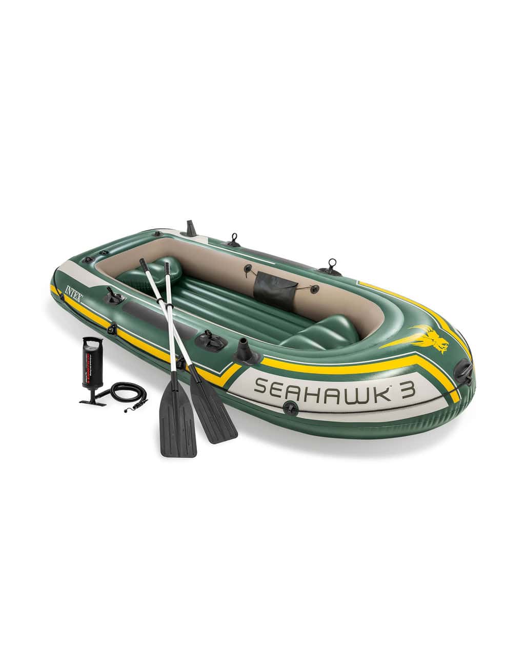 Intex 68380EP Seahawk 3 Inflatable Boat Set - 3 Person