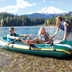 Intex 68380EP Seahawk 3 Inflatable Boat Set - 3 Person