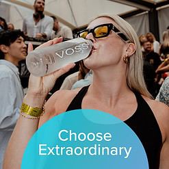 VOSS Premium Still Bottled Natural Water - Pure Drinking Water with Unique & Iconic Bottle Design - 24 Pack