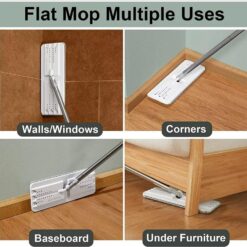 Alternative view of JOYMOOP Mop and Bucket with Wringer Set for Home, Flat Mop and Bucket System