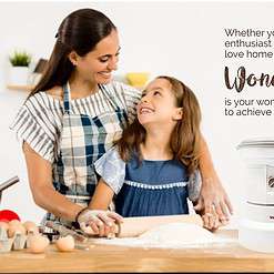 WONDERMILL Powerful High Speed Electric Grain Mill Grinder for Healthy Gluten-Free Flours
