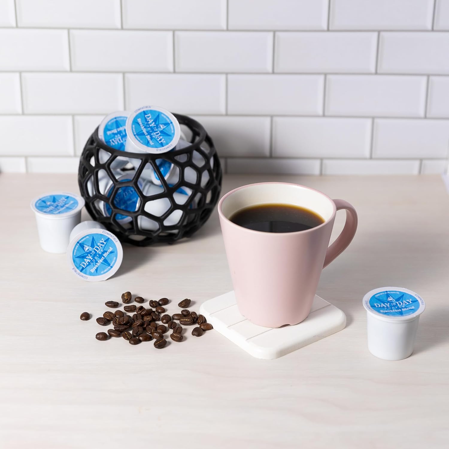 Day To Day 120-Count Breakfast Blend, Medium Roast Single Serve Coffee Pods for K Cups Keurig Brewers - Image 5