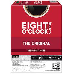 Eight O'Clock Coffee The Original Keurig Single-Serve K-Cup Pods, Medium Roast Coffee, 96 Count (4 Packs of 24)