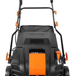 WEN DT1516 16-Inch 15-Amp 2-in-1 Electric Dethatcher and Scarifier with Collection Bag, Black