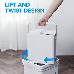 Midea Cube 20 Pint Dehumidifier for Basement and Rooms at Home for up to 1500 Sq. Ft., Smart Control