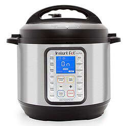 Instant Pot Duo Plus 9-in-1 Electric Pressure Cooker, Includes App With Over 800 Recipes, Stainless Steel, 6 Quart