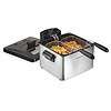 Hamilton Beach 35036 Deep Fryer with 2 Frying Baskets, 19 Cups / 4.5 Liters Oil Capacity,1800 Watts, Stainless Steel