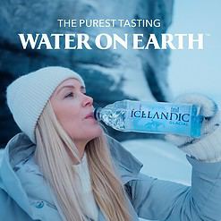 Icelandic Glacial Natural Spring Alkaline Water, 33.81 Fl Oz (Pack of 12)
