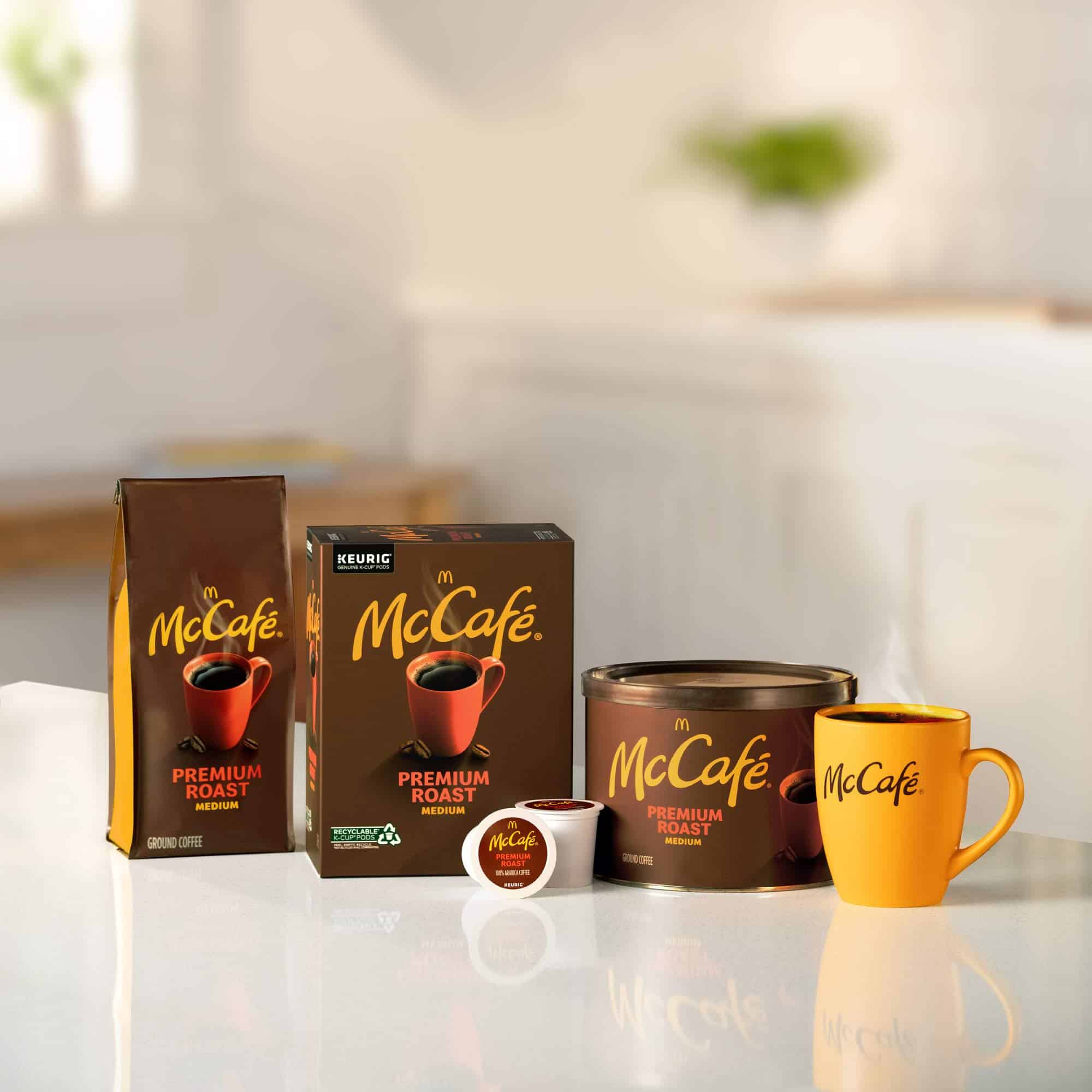McCafe Premium Roast Coffee, Keurig Single Serve K-Cup Pods, Medium Roast, 96 Count (4 Packs of 24)