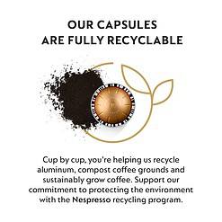 Nespresso Vertuo Melozio Decaffeinato, Medium Roast Espresso, 30 Count Coffee Capsules
