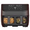 Instant Vortex Plus XL 8QT ClearCook Air Fryer, Clear Windows, Custom Programming, 8-in-1 Functions that Crisps, Black