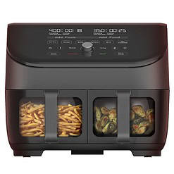 Instant Vortex Plus XL 8QT ClearCook Air Fryer, Clear Windows, Custom Programming, 8-in-1 Functions that Crisps, Black