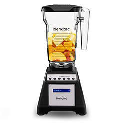Blendtec Total Blender Classic - Includes FourSide Jar (75 oz) - 10-Speed Professional-Grade Countertop Blender, Black
