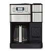 Cuisinart SS-GB1 Coffee Center Grind and Brew Plus, Coffeemaker and Single-Serve Brewer, Black/Silver, 12-Cup Glass