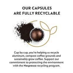 Nespresso Capsules Vertuo, Intenso, Dark Roast Coffee, 30-Count Coffee Pods, Brews 7.8oz