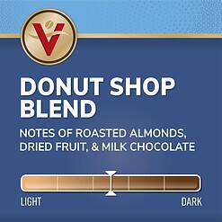 Victor Allen's Coffee Donut Shop Blend, Medium Roast, 120 Count, Single Serve Coffee Pods for Keurig K-Cup Brewers