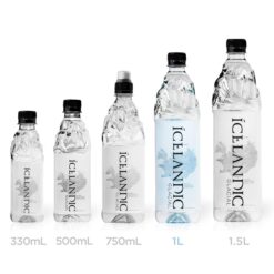 Icelandic Glacial Natural Spring Alkaline Water, 33.81 Fl Oz (Pack of 12)
