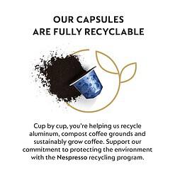 Nespresso Capsules OriginalLine, Variety Pack, Mild, Medium, Dark Roast Espresso Coffee, 50 Count Espresso Coffee Pods, Brews 1.35 oz