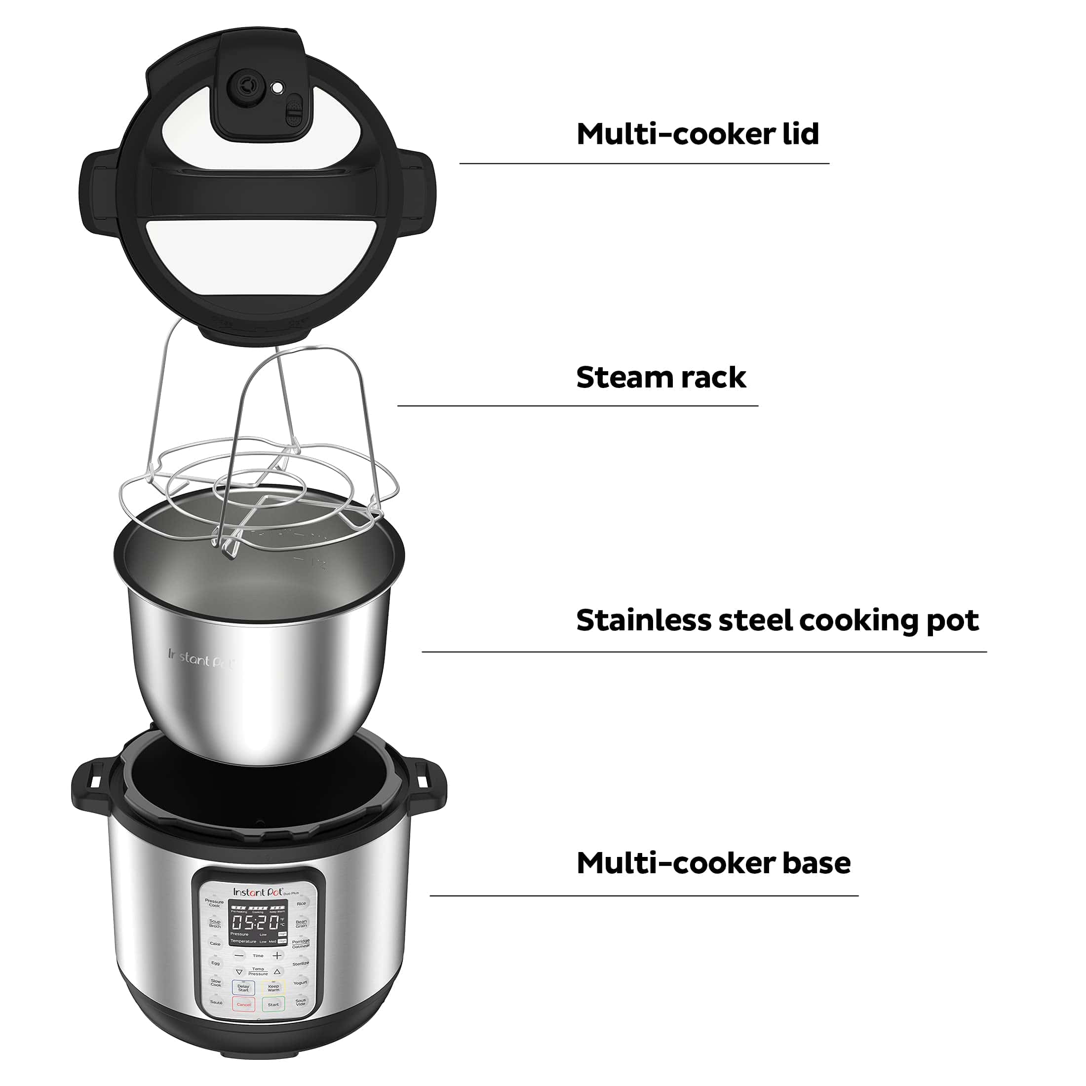 Instant Pot Duo Plus 9-in-1 Electric Pressure Cooker, Slow Cooker, Rice Cooker, Steamer, 8 Quart