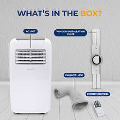 SereneLife 3-in-1 Portable Air Conditioner with Built-in Dehumidifier Function