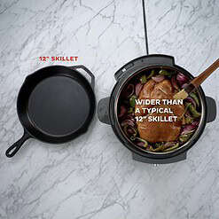 Instant Vortex Plus 6QT ClearCook Air Fryer, 6-in-1 Functions, Black