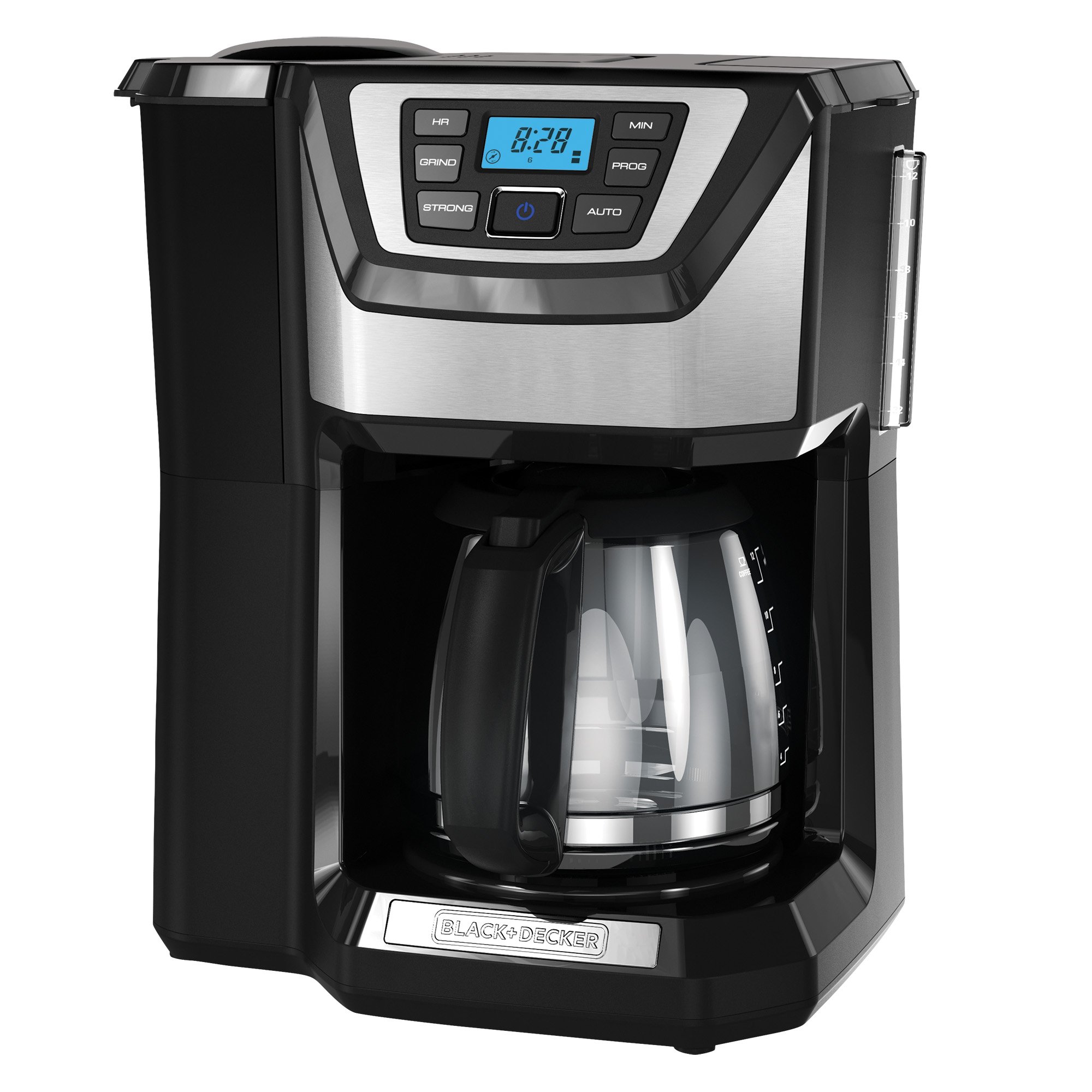 BLACK+DECKER CM5000B 12-Cup Mill and Brew Coffe Maker