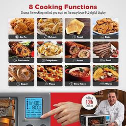 Emeril Lagasse Everyday 360 Stainless Steel Air Fryer, 360° Quick Cook Technology