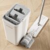 JOYMOOP Mop and Bucket with Wringer Set for Home, Flat Mop and Bucket System