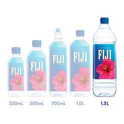 FIJI Natural Artesian Bottled Water 1.5 Liters / 50.7 Fl Ounce (Pack of 12) - Natural Electrolytes