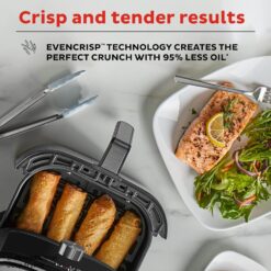 Instant Pot Vortex Plus 6-in-1, 4-quart Air Fryer Oven with Customizable Smart Cooking Programs, Stainless Steel
