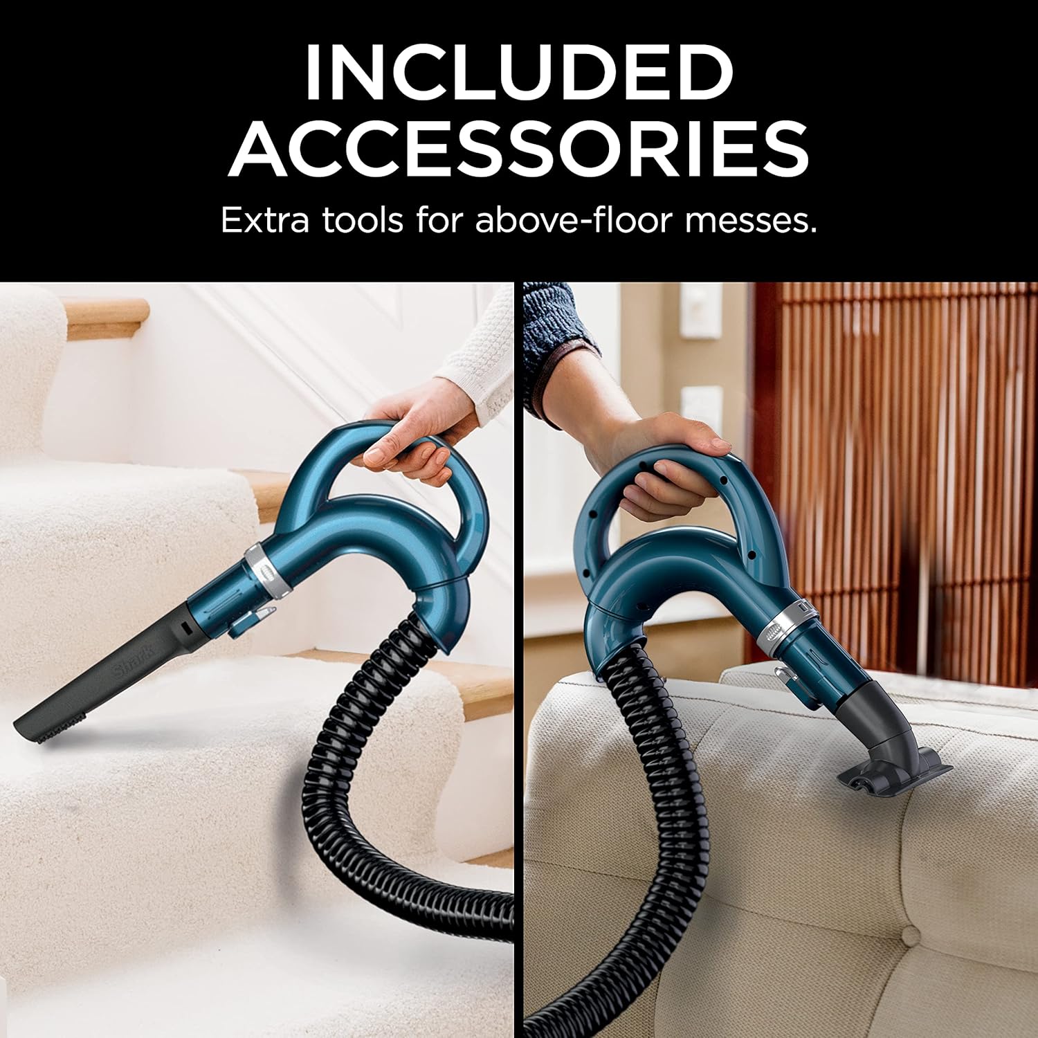 Shark ZU503AMZ Navigator Lift-Away Upright Vacuum with Self-Cleaning Brushroll, Perfect for Pets & Multi-Surface, Teal - Image 6