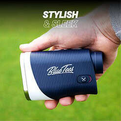 Blue Tees Golf Series 3 Max+ Golf Rangefinder with Slope Switch, Blue