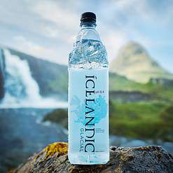 Icelandic Glacial Natural Spring Alkaline Water, 33.81 Fl Oz (Pack of 12)