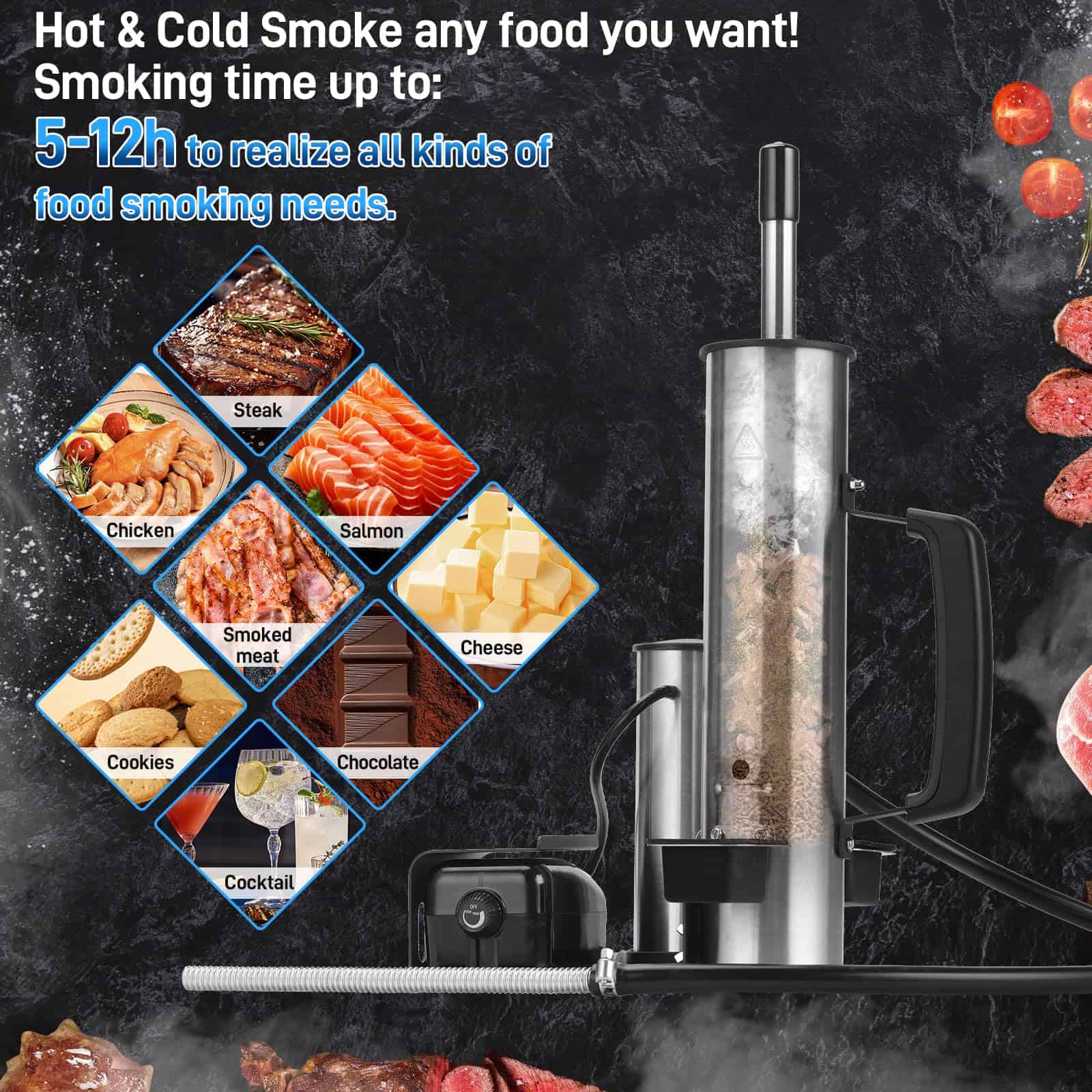 Ueiticsk Outdoor Smoke Generator, Smoke Tube for Pellet Smoker